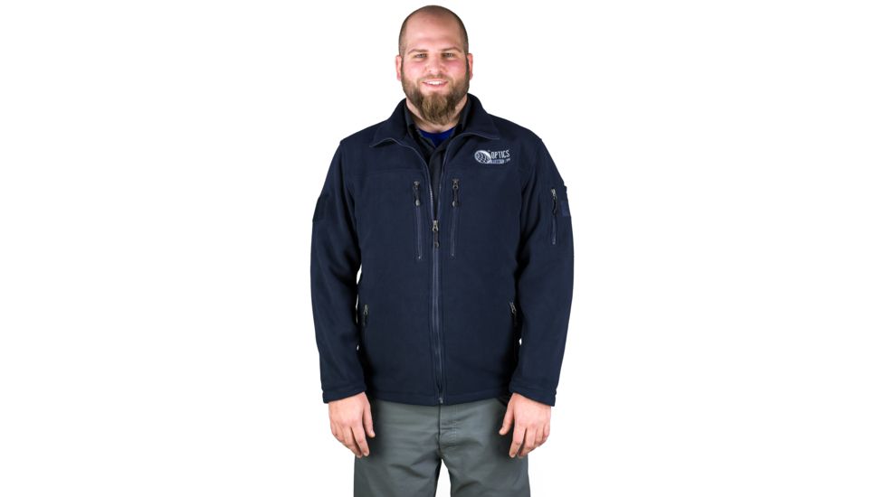 OpticsPlanet Exclusive OpticsPlanet Jacket with Logo, Navy Blue, Extra Large, OPJACKET-XL, EDEMO1