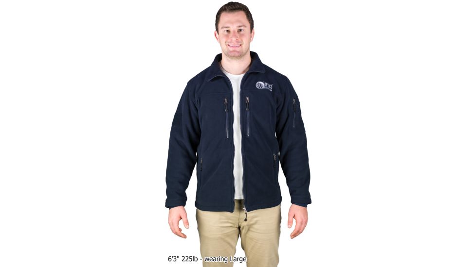 OpticsPlanet Exclusive OpticsPlanet Jacket with Logo, Navy Blue, Large, OPJACKET-Large