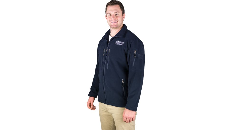 OpticsPlanet Exclusive OpticsPlanet Jacket with Logo, Navy Blue, Large, OPJACKET-Large