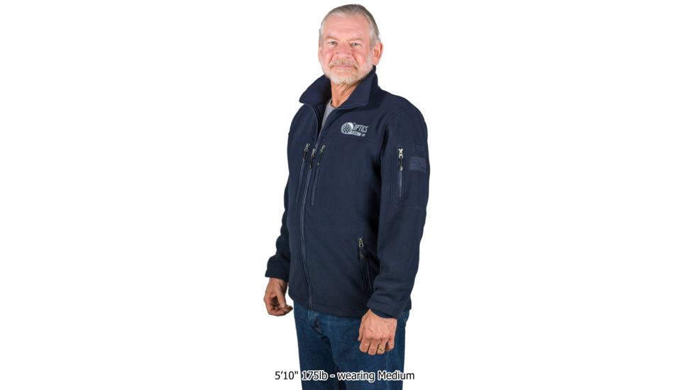 OpticsPlanet Exclusive OpticsPlanet Jacket with Logo, Navy Blue, Medium, OPJACKET-Medium