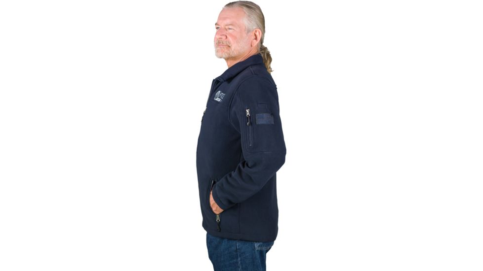 OpticsPlanet Exclusive OpticsPlanet Jacket with Logo, Navy Blue, Medium, OPJACKET-Medium