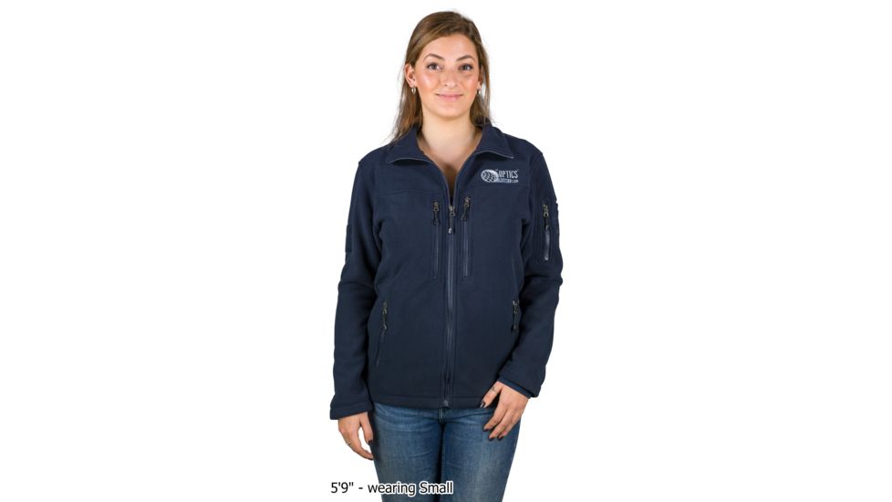 OpticsPlanet Exclusive OpticsPlanet Jacket with Logo, Navy Blue, Small, OPJACKET-Small