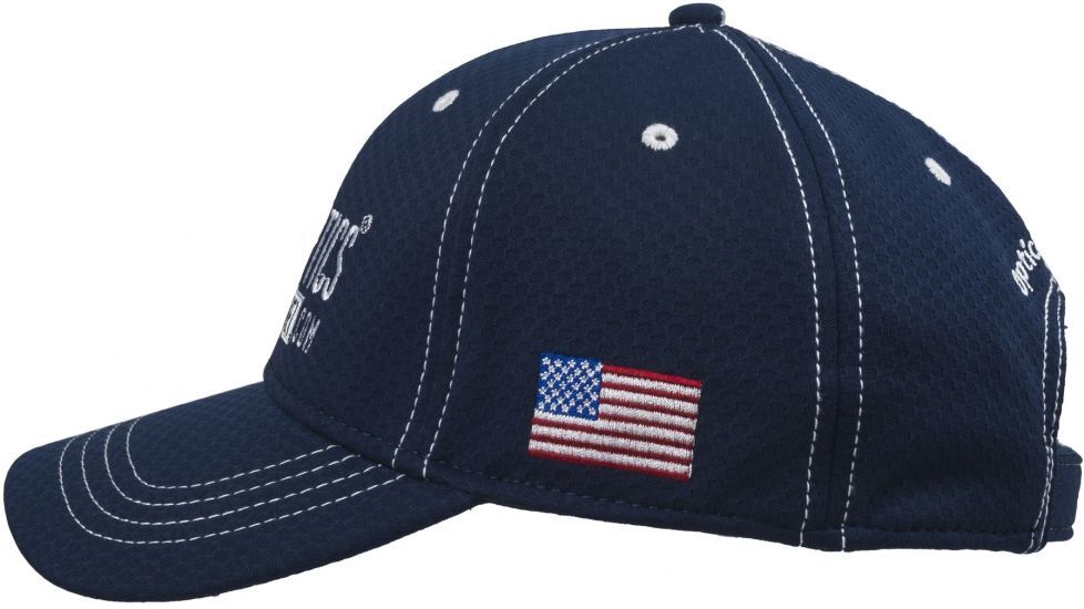 OpticsPlanet Exclusive OpticsPlanet Logo Hat - Golf/Baseball Cap, Navy Blue, One Size Fits All 12-15463