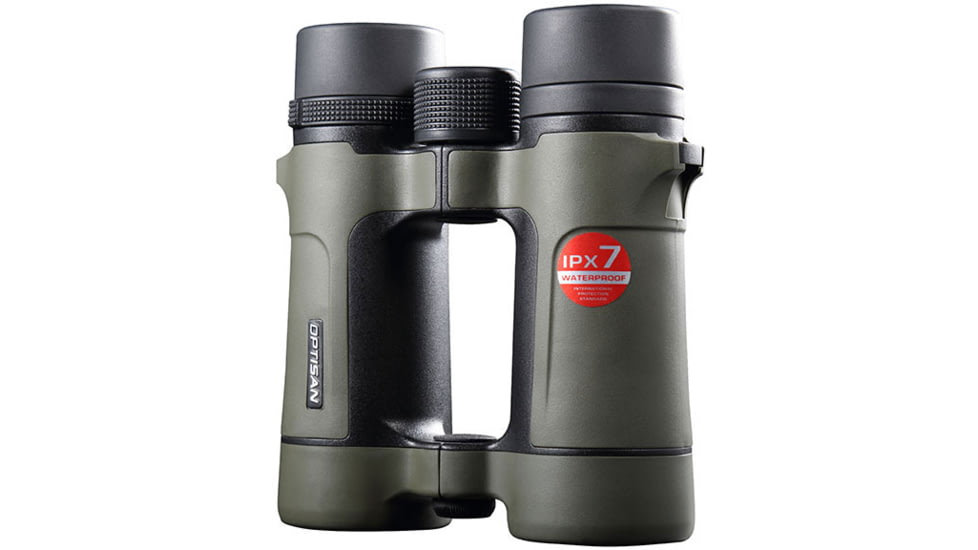 Optisan Precision Sports Optics BRITEC R 8x42mm Roof Prism Binocular, Olive/Black, 37477