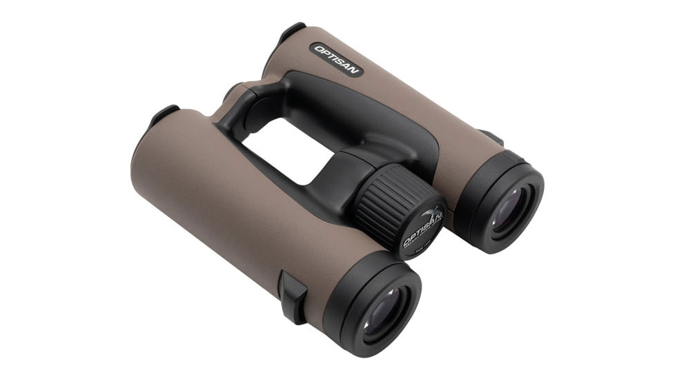Optisan Precision Sports Optics LR 8X34 BAK4 Binoculars, Silver-Coated Prism, Brown, 4016