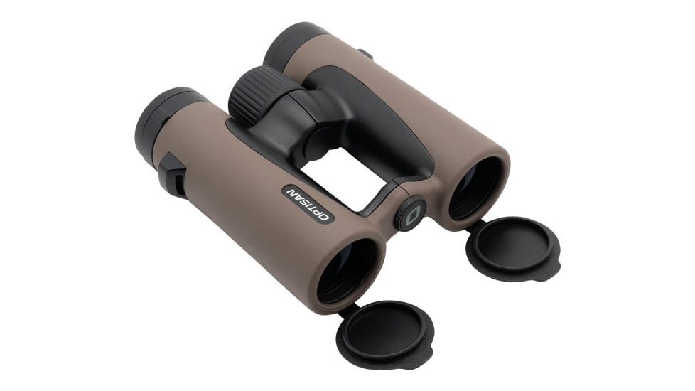 Optisan Precision Sports Optics LR 8X34 BAK4 Binoculars, Silver-Coated Prism, Brown, 4016