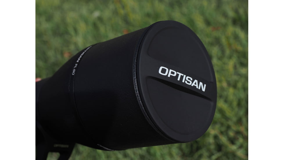 Optisan Precision Sports Optics PL 15-60x80mm ED Spotting Scope, Angled, Olive/Black, 4012
