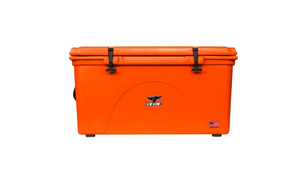 Orca Cooler - 140 Quart, Blaze Orange, ORCBZO140
