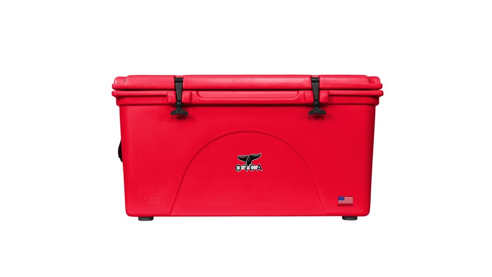 Orca Cooler - 140 Quart, Red, ORCRE140