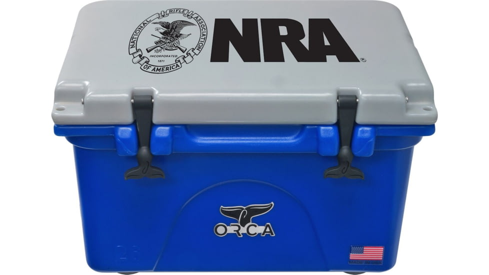 Orca Cooler - 26 Qt Limited Edition - NRA-Blue/Grey