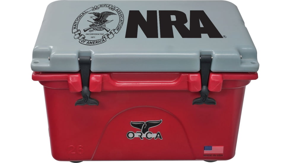 Orca Cooler - 26 Qt Limited Edition - NRA-Crimson/Grey