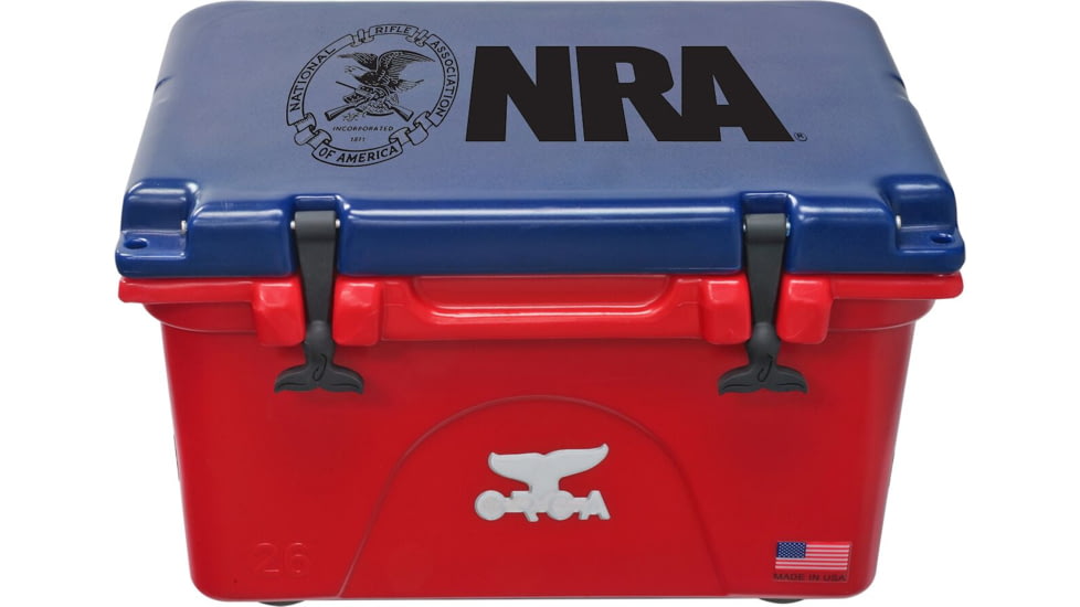 Orca Cooler - 26 Qt Limited Edition - NRA-Red/Blue