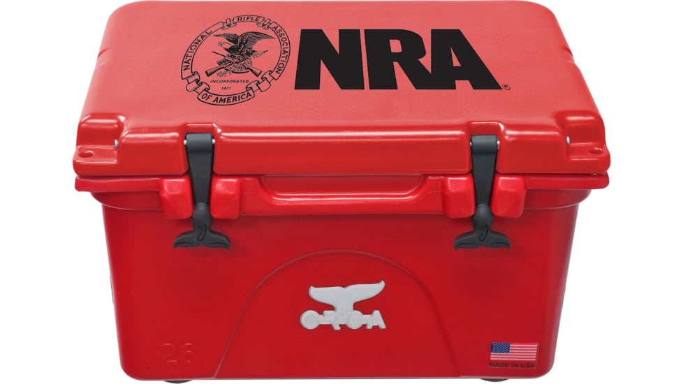 Orca Cooler - 26 Qt Limited Edition - NRA-Red/Red