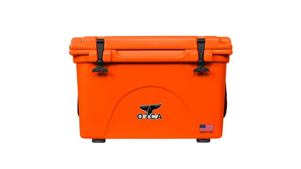 Orca Cooler - 40 Quart, Blaze Orange, ORCBZO040