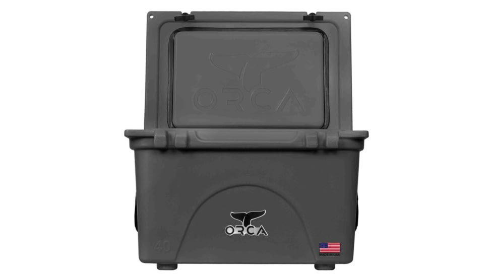 Orca Cooler - 40 Quart, Charcoal, ORCCH040