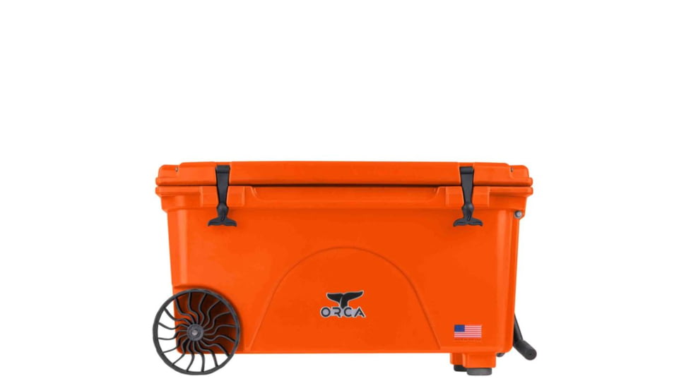 Orca Cooler - 65 Quart, Blaze Orange, ORCBZO065W