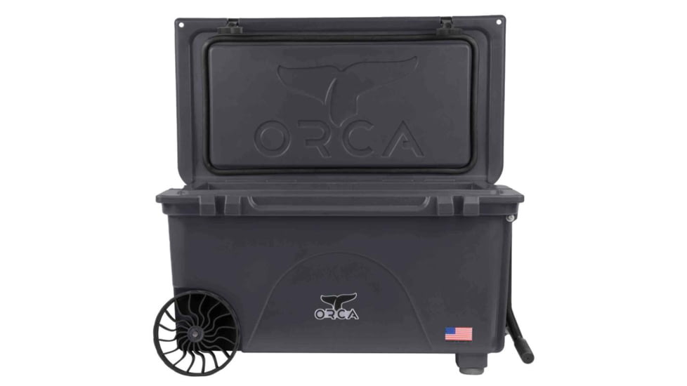 Orca Cooler - 65 Quart, Charcoal, ORCCH065W