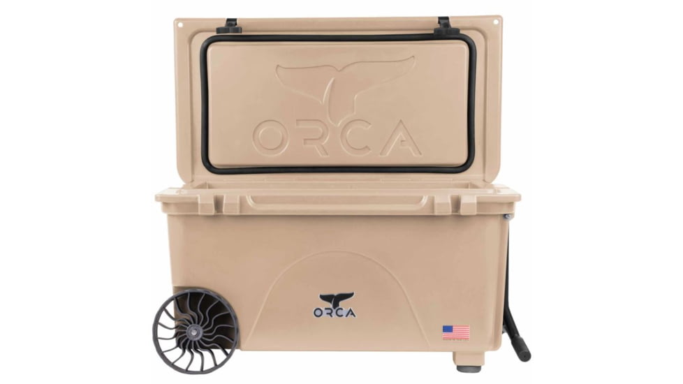 Orca Cooler - 65 Quart, Tan, ORCT065W