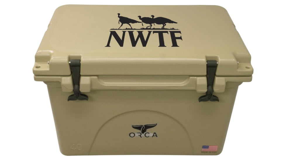 Orca National Wild Turkey Federation Cooler - 40 Qt-Tan