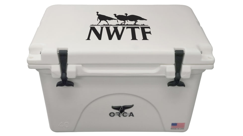 Orca National Wild Turkey Federation Cooler - 40 Qt-White