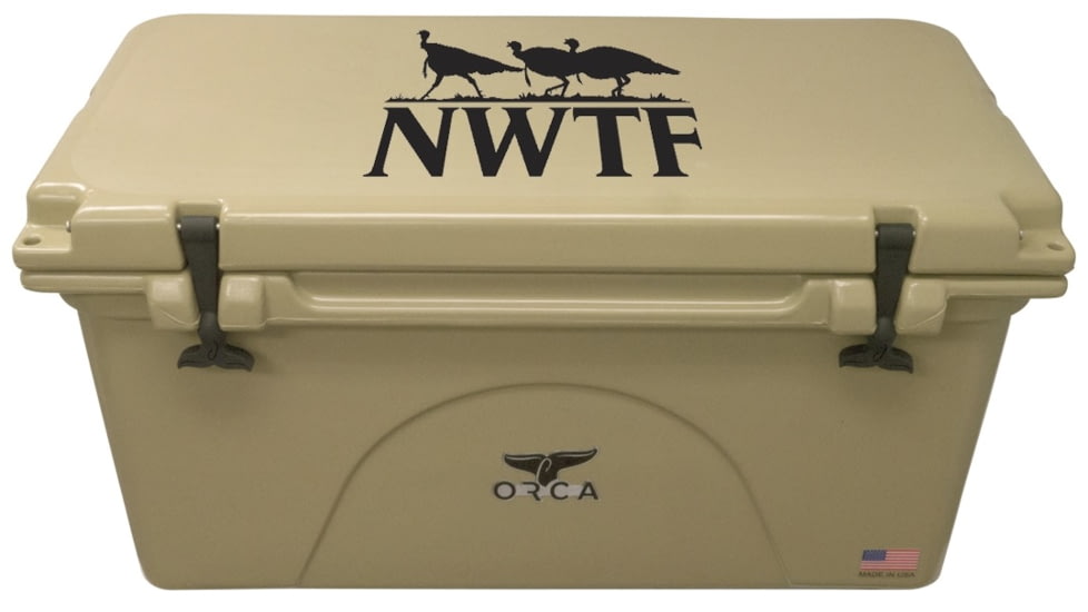 Orca National Wild Turkey Federation Cooler - 140 Qt-Tan