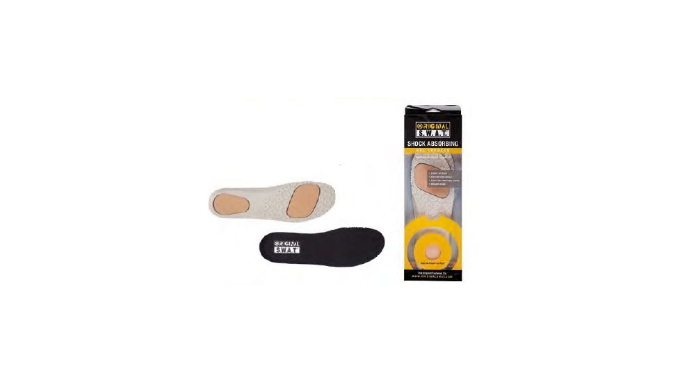 Original S W A T Acc Insole Black 09 0 Triplelayer Gel Insole Set Of 2