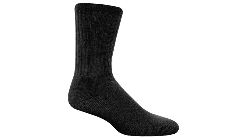 Original SWAT Everyday Crew Socks,Black, One Size,3 Pair 505001