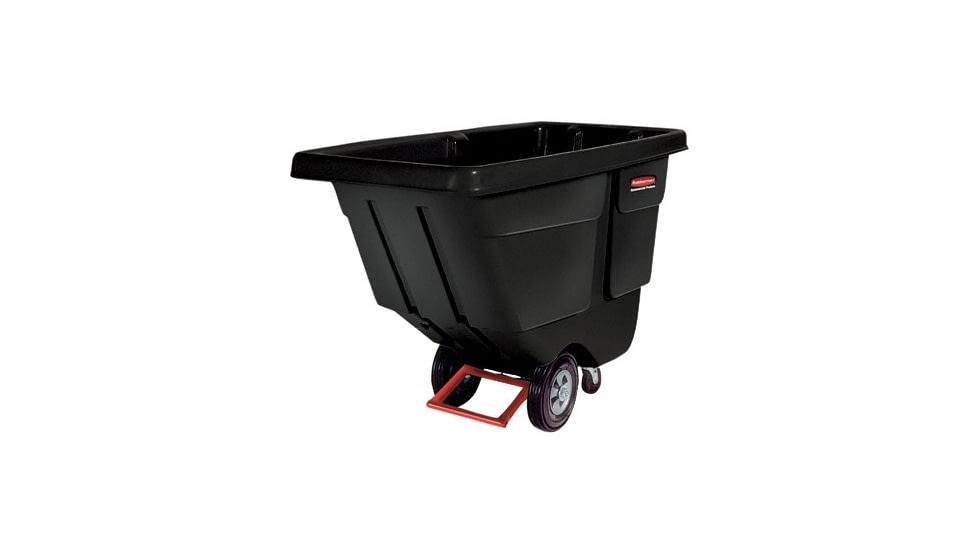 Rubbermaid 1 Cu Yd Standard Til 640-1315-BLA, Unit EA