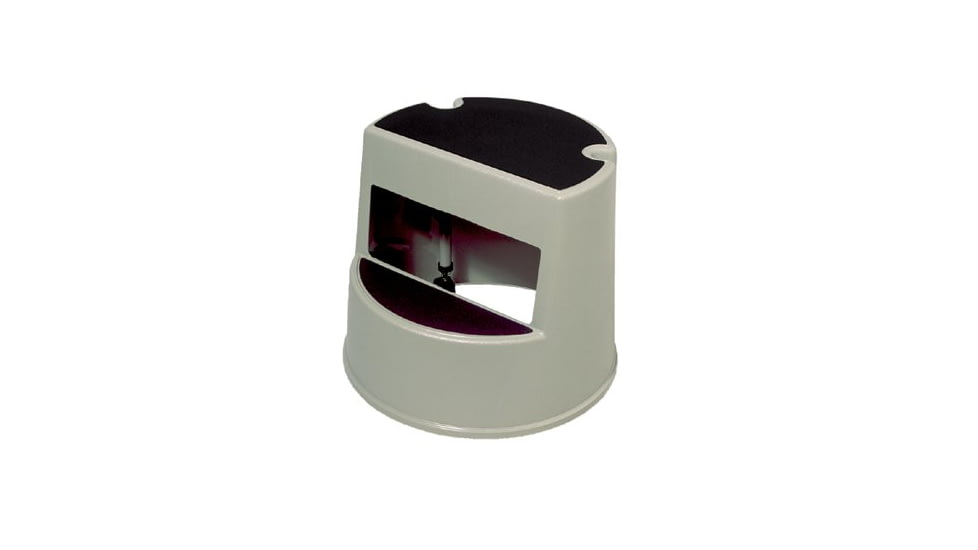 Rubbermaid 13inhx16india Step Stool Black 640-2523-BK, Unit EA