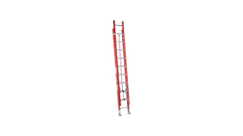 Louisville Ladder 32ft Fiberglass Rung To Plate 443-FE7232, Unit EA