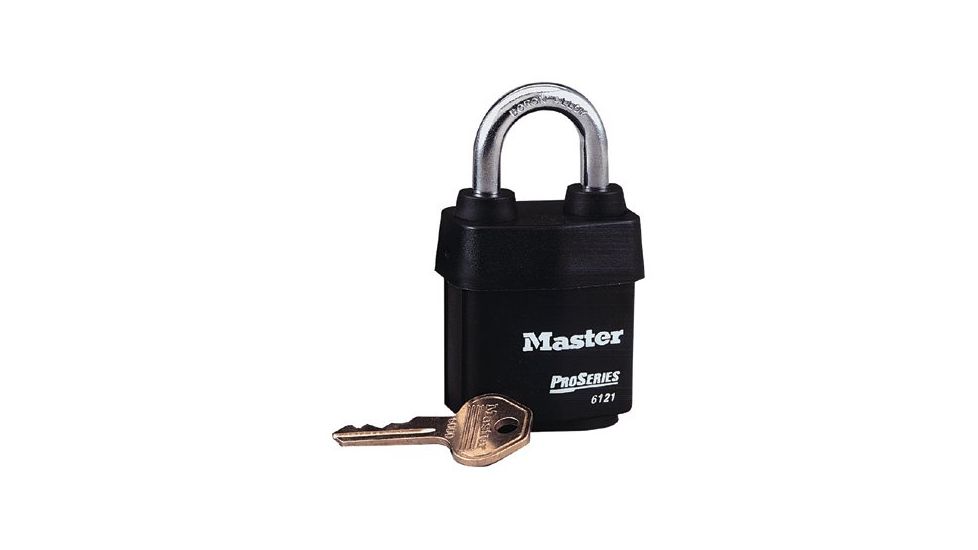 Master Lock 5 Pin Weather Tough Padlock Ke 470-6121, Unit PK