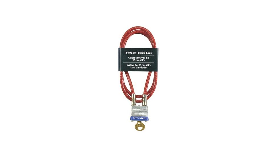 Master Lock 3ft Cable 719, Unit PK