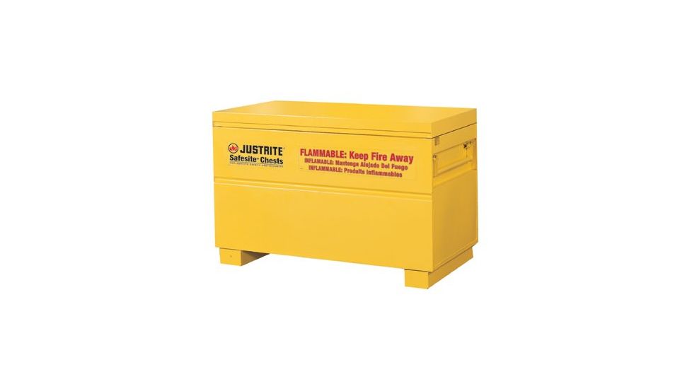 Justrite Safety Chest Yellow 400-16032Y, Unit EA