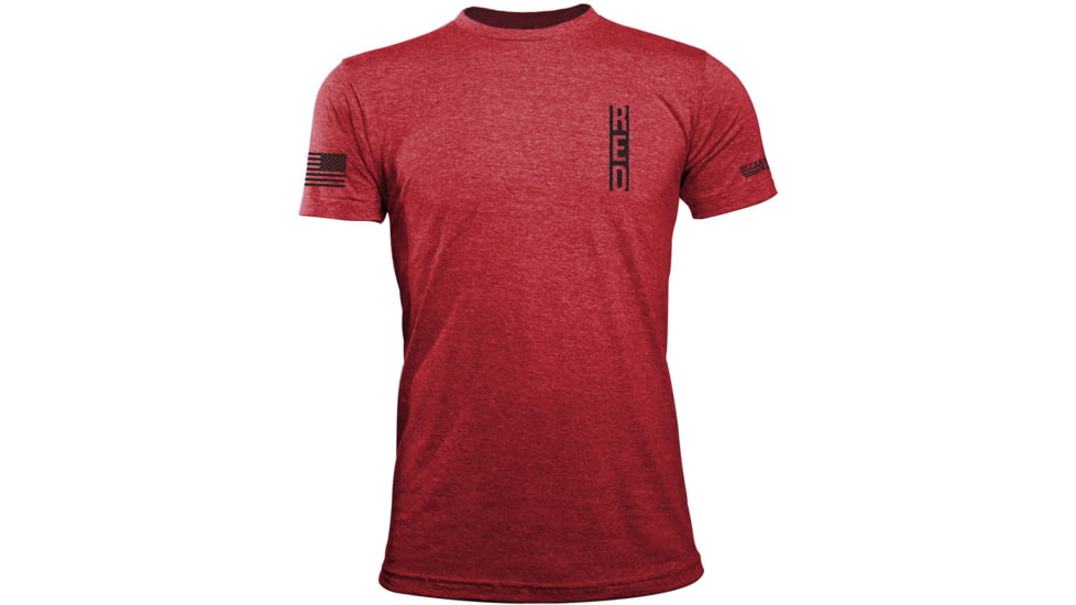 Oscar Mike Remember Everyone Deployed Tee - Mens T-Shirts, Red, L, M-OM-HTRRED-01-0097-L