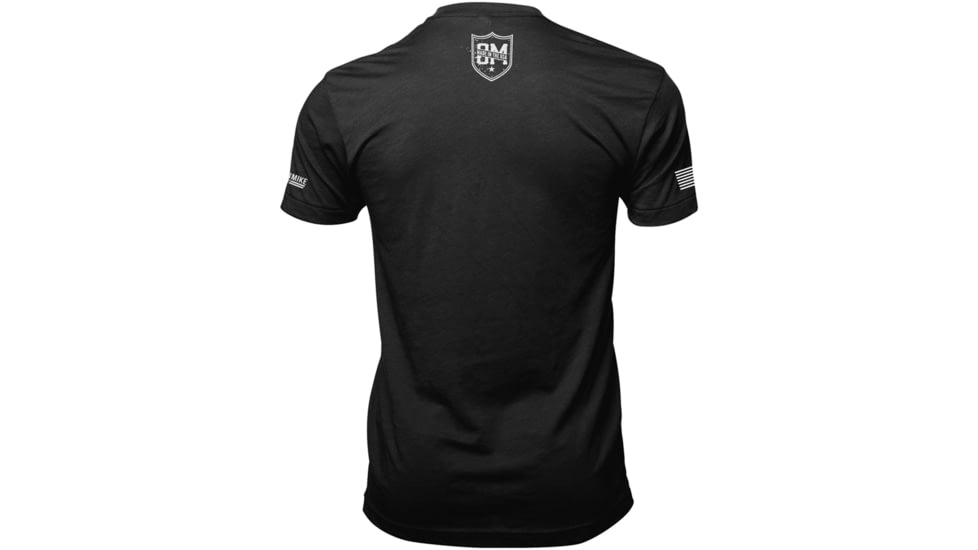 Oscar Mike Support Local Tee - Mens T-Shirts, Black, S, M-OM-BLACK-01-0217-S