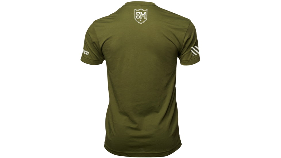 Oscar Mike Support Local Tee - Mens T-Shirts, Olive, 3XL, M-OM-ODG-01-0165-XXXL