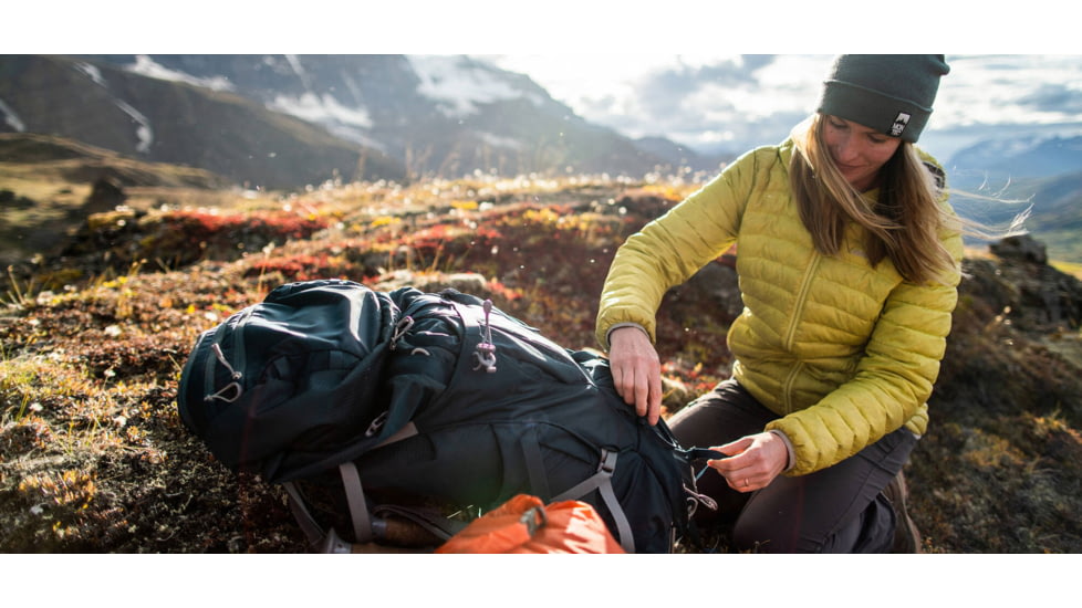 Osprey Aether Plus 70 Pack, Axo Green, Small/Medium, 10002898