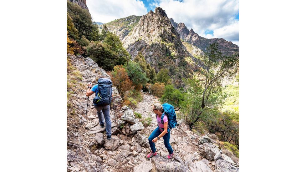 Osprey Atmos AG 50 Pack - Men's, Unity Blue, Small, 10001434