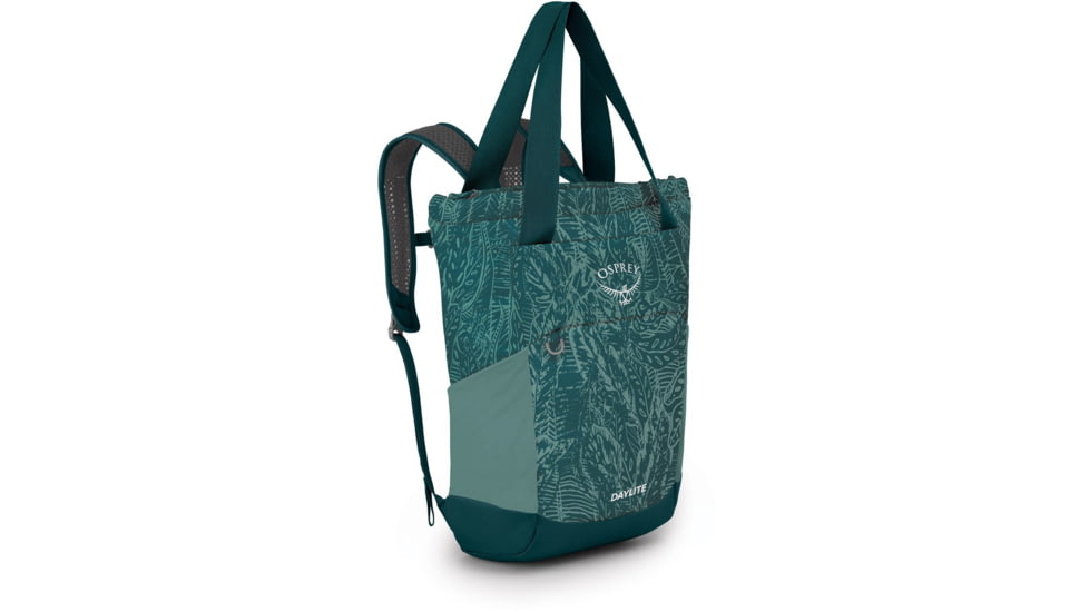 Osprey Daylite Tote Pack, Plants Print Nieve Green, One Size, 10003265