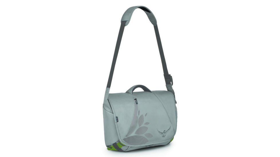 Osprey FlapJill Courier Bag, Silver Grey
