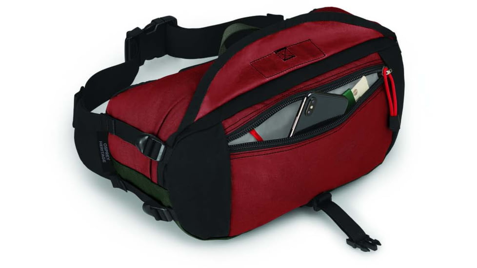 Osprey Heritage Waist, Bazan Red, One Size, 10003630