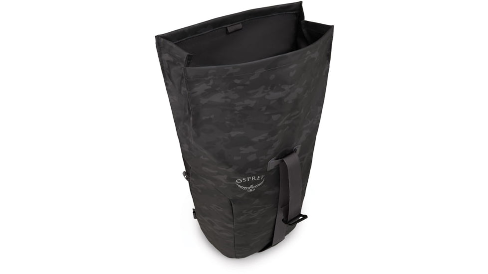 Osprey Transporter Roll Top, Camo Black, One Size, 10002858
