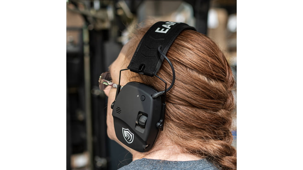 Otis Technology Ear Shield Ranger Bluetooth Ear Muffs, 22dB, Black, FG-ES22B-BKH