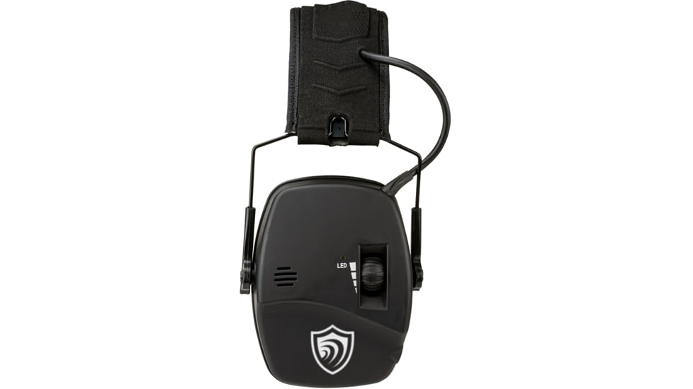 Otis Technology Ear Shield Ranger Electronic Pro Ear Muffs, 23dB, Black, FG-ES23E-BKH