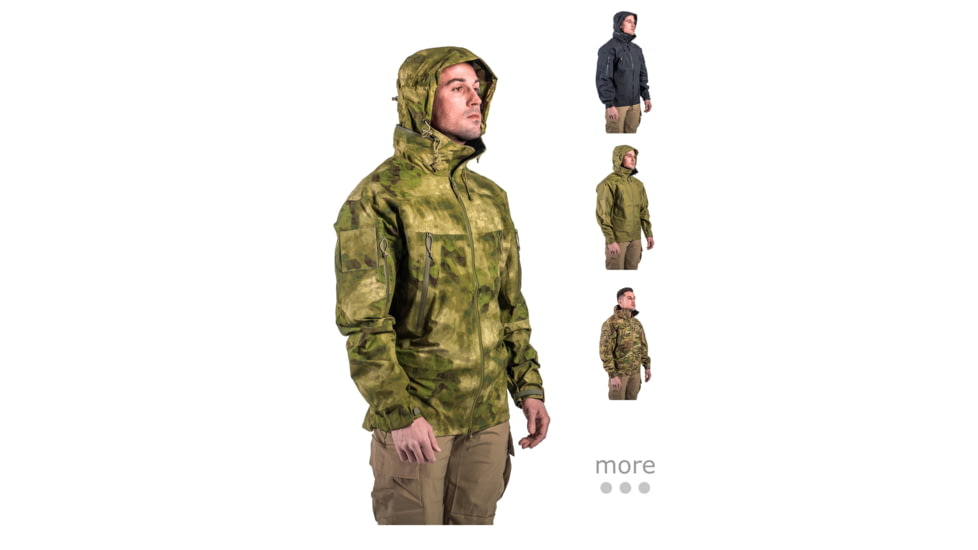 OTTE Gear Hard Shell Patrol Parka - Men's, ATACS-FG, Black, Earth, MultiCam, MultiCam Black, Ranger Green