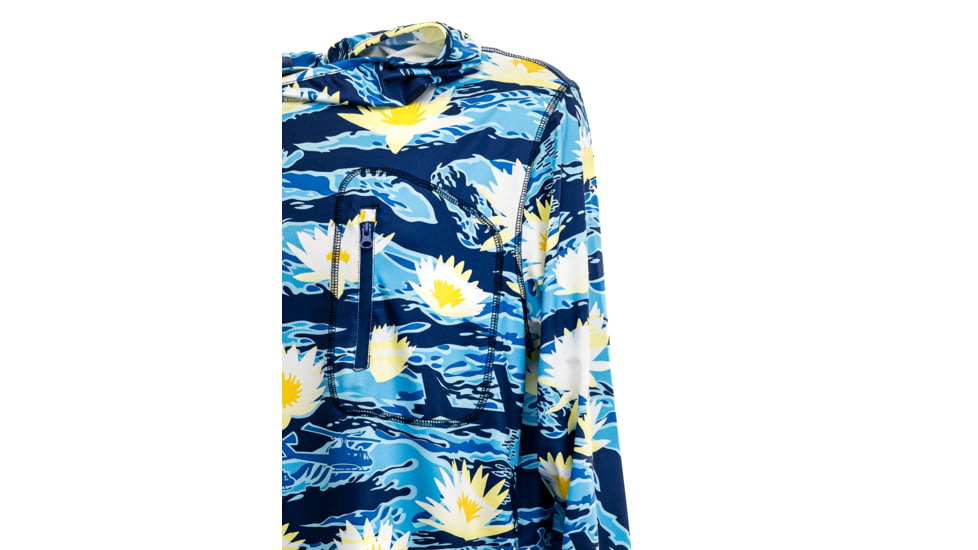 OTTE Gear OG Shade Shirt, ANTS Blue Hawaii, Large, SS-ANTSBH-L