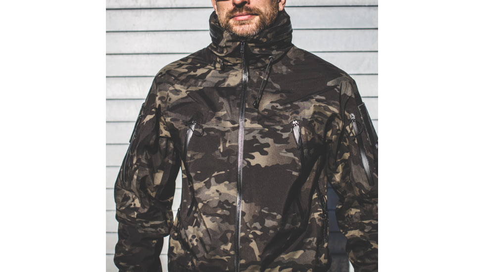 OTTE Gear Patrol Parka - Mens, MultiCam Black, Extra Small, A-PP-MCB-XS