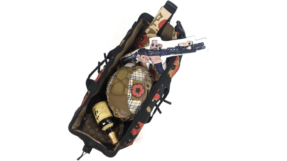 OTTE Gear Range Bag, Poppies of War/Black, OS, RAN-POWB-OS