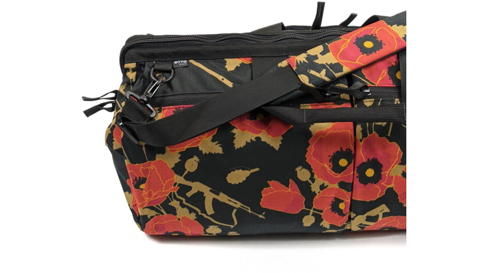 OTTE Gear Range Bag, Poppies of War/Black, OS, RAN-POWB-OS
