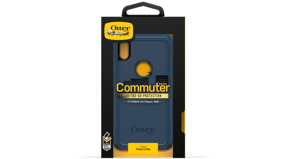 OtterBox Apple Commuter Iphone Xs Max, Blazer Blue/Stormy Seas Blue, 77-60013